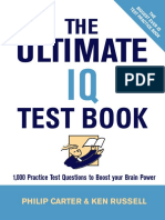 The Ultimate Iq Test Book - Manteshwer - 1