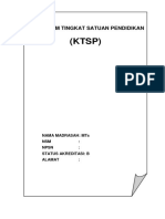 Model Dokumen I KTSP Madrasah Final