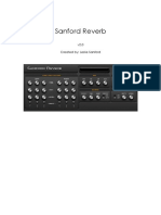 Sanford Reverb Manual