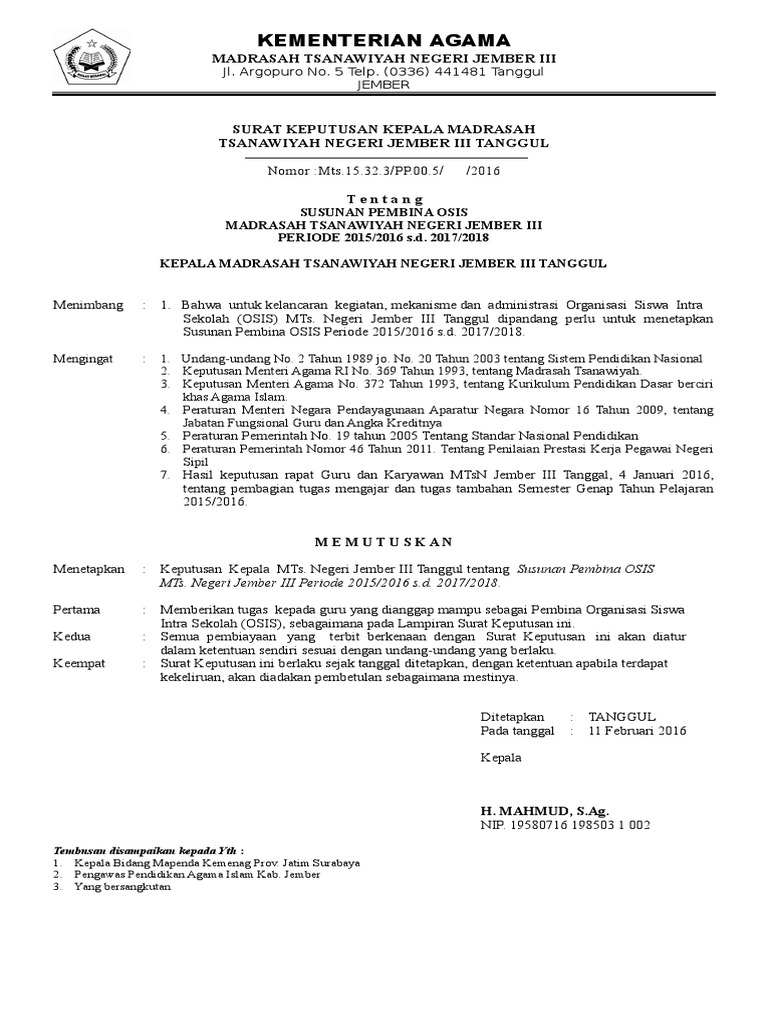 Sk Pembina Osis