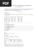 Multiple Linear Regression