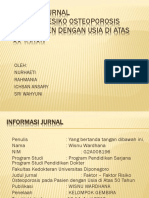 Analisis Jurnal "Faktor Resiko Osteoporosis Pada Pasien Dengan Usia Di Atas 50 TAHUN"