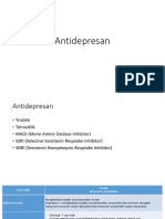 Antidepresan Jenis dan Mekanisme Kerja