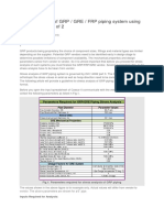 CAESAR Stress Analysis of GRP