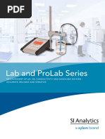 Lab and Prolab Series: Measurement of PH, Ise, Conductivity and Dissolved Oxygen - Accurate, Reliable and Sensitive