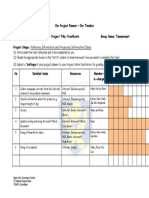 Group Project Planner