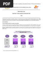 Report on Household Expenditure Survey 2014