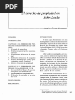 Propiedad Privada en Jhon Locke PDF