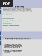 positive expected  value