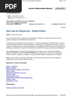 #C32 - Diesel Gen-Set - OMM - SPBU8088 - Intervalos de Manutencao