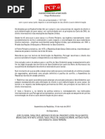  Voto de solidariedade com o povo saraui pelo respeito e concretização do seu direito à auto-determinação