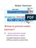 How To Prevent Water Hammer?
