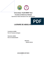 Posibilitati de Prevenire A Contaminarii Cabinetului Dentar Cu in Hepatite