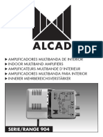 Amplificadores Multibanda de Interior Indoor Multiband Amplifiers Amplificateurs Multibande D Interieur Amplificadores Multibanda para Interior Innerer Mehrbereichsverstärker