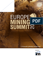 Europe Mining 2015 Summit Agenda