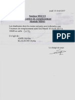 Examen de Remplacement Etudiantes M1GCCCI Module MDS3