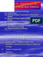 Chapter 8: Generation of Electricity (Penjanaan Elektrik)