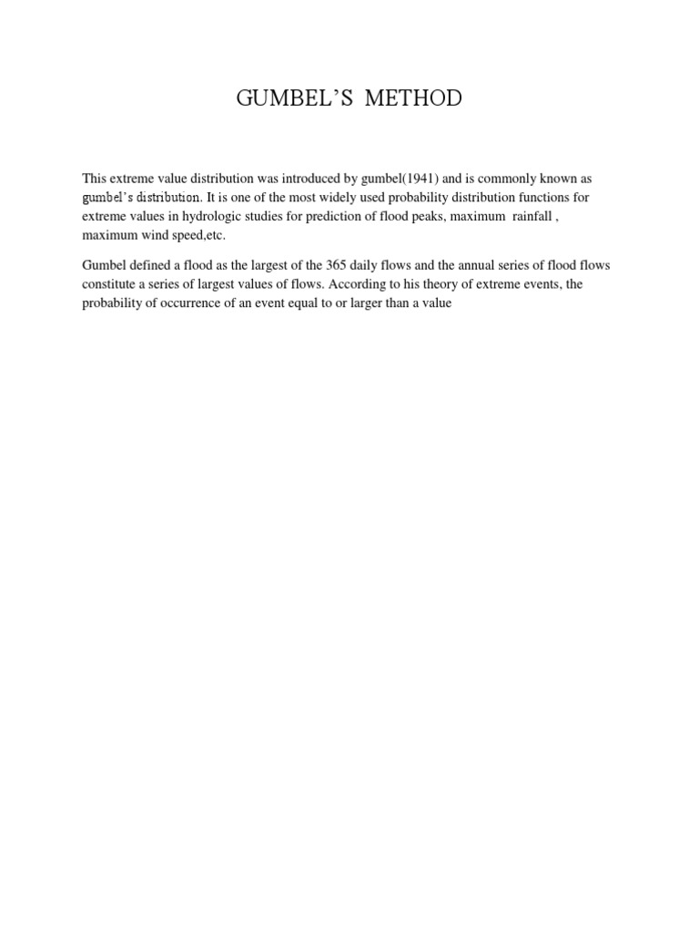 Project Gumbel PDF