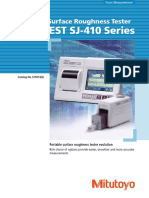 Mitutoyo - Chropowatościomierz Surftest SJ-410 Seria - E15014 (2) - 2016 EN