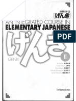 Genki II Textbook an Integrated Course in Elementary Japanese