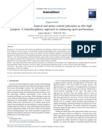 Integrating Biomechanical and Motor Control Principles in Elite High Jumpers: A Transdisciplinary Approach To Enhancing Sport Performance