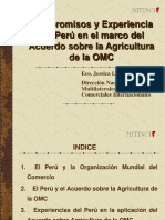 Agricultura en La OMC 37