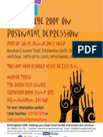 Postnatal Depression Event - Poster1