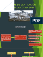 Informe de Ventilación Mina Yauricocha 2018