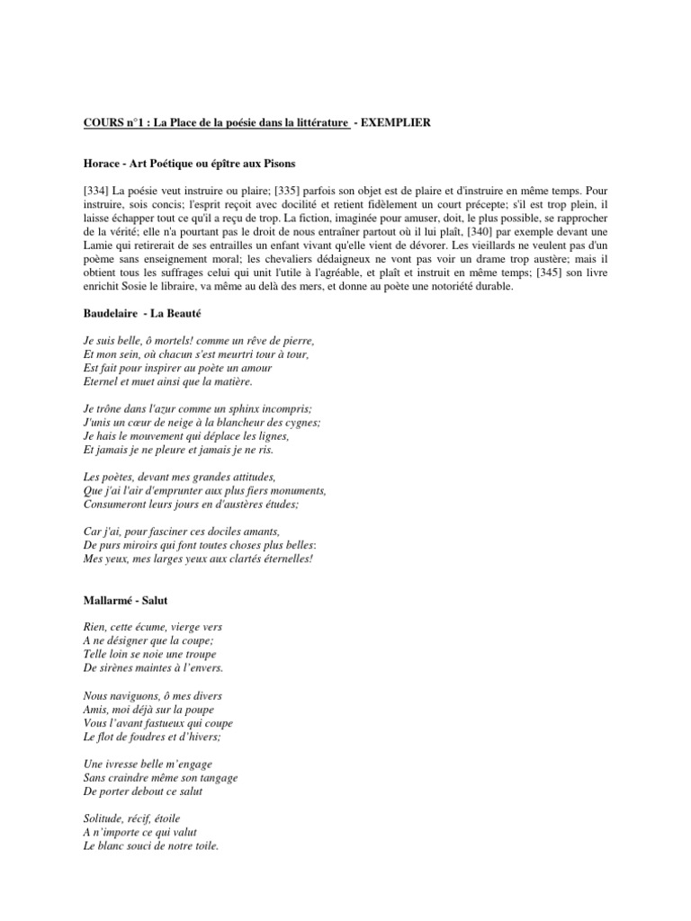 EXEMPLIER | PDF | Chrétien De Troyes | Poésie