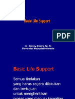 Basic Life Support: DR - Jadeny Sinatra, Sp. An Universitas Methodist Indonesia