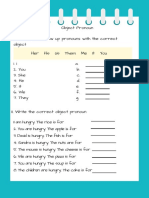 Personal-Object Pronouns 