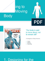 Designing To Fit The Moving Body
