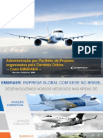 Gerenciamento de Projetos Embraer