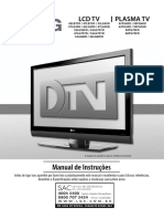 Manual de Instruções: LCD TV Plasma TV