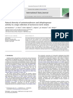 Brandsma (2008) L Lactis Aminotransferases & Dehydrogenases