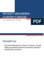 Penyakit Dekompresi Caisson's Disease LK