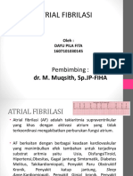 Atrial Fibrilasi: Dr. M. Muqsith, SP - JP-FIHA