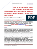 19 Comparative Study of Socioeconomic Status