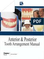 Dentsply Tooth Arrangement Manual