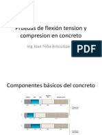 2.1pruebas de Flexión Tension y Compresion en Concreto