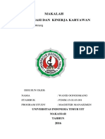 Makalah Kompensasi Dan Kinerja Karyawan