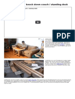 Building a Laptop Table (Wheely Desk) Part 4