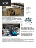 John Heisz's Homemade Table Saw