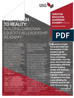 Usg Project Profile Christian Education Leadership Academy En