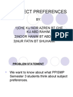 Student Favorite Subject Survey Form | PDF