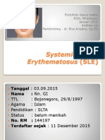 Systemic Lupus Erythematosus SLE