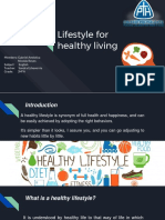 Lifestyle For Healthy Living