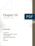 Chapter 10 Selfstudy