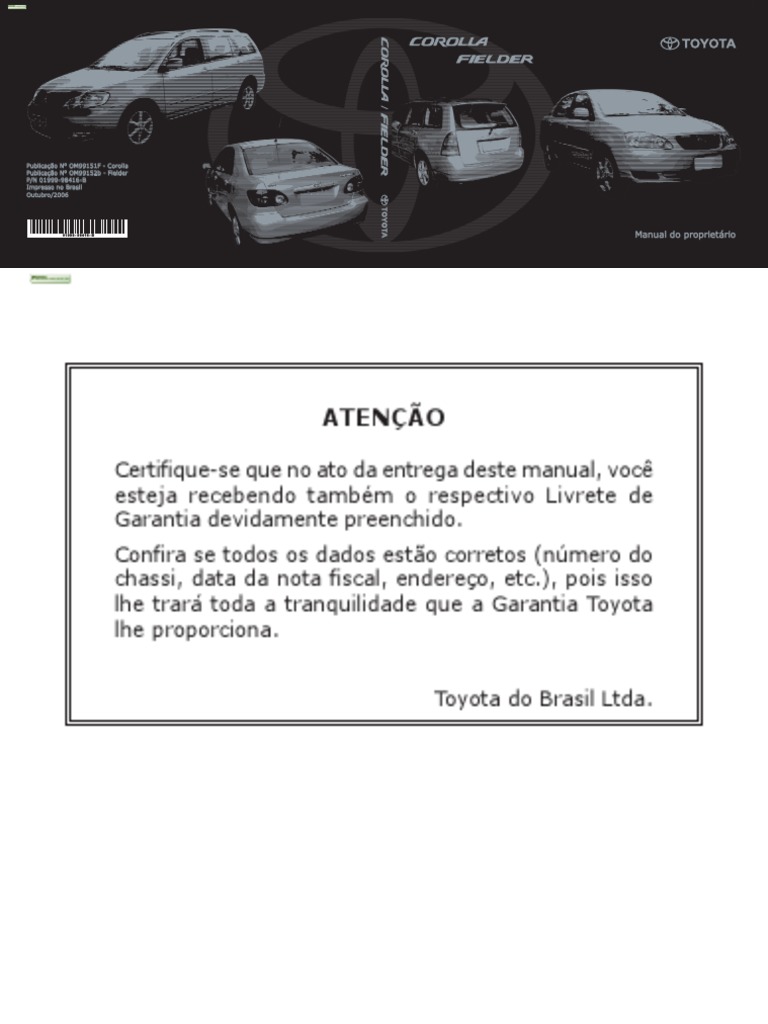 Manual Toyota Etios PDF | PDF
