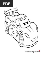 dibujo de car para colorear.docx